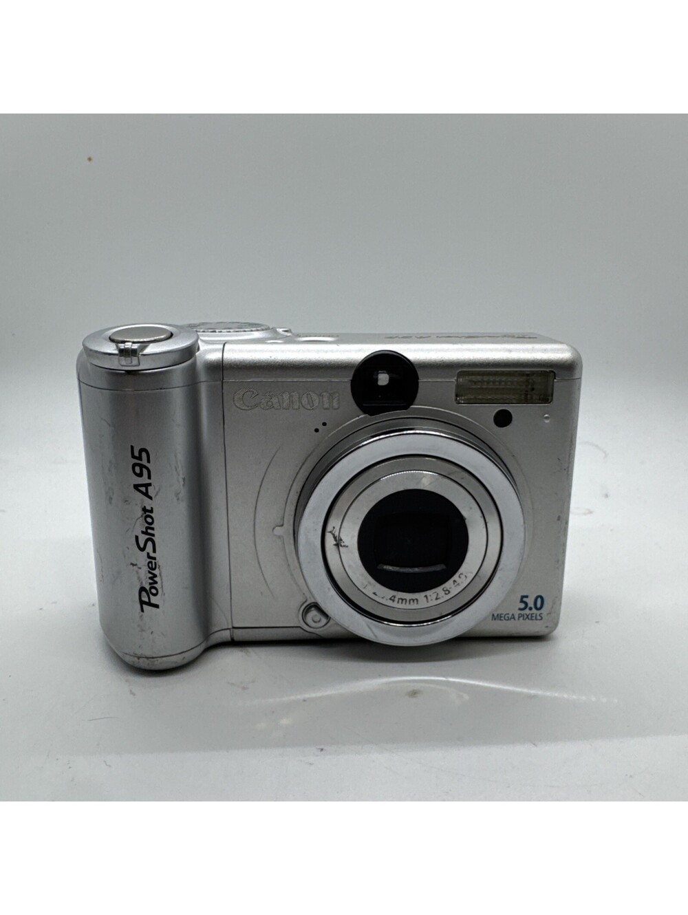 Canon PowerShot A95 5.0MP Point & Shoot Camera 3x Zoom Flip-out Screen Silver